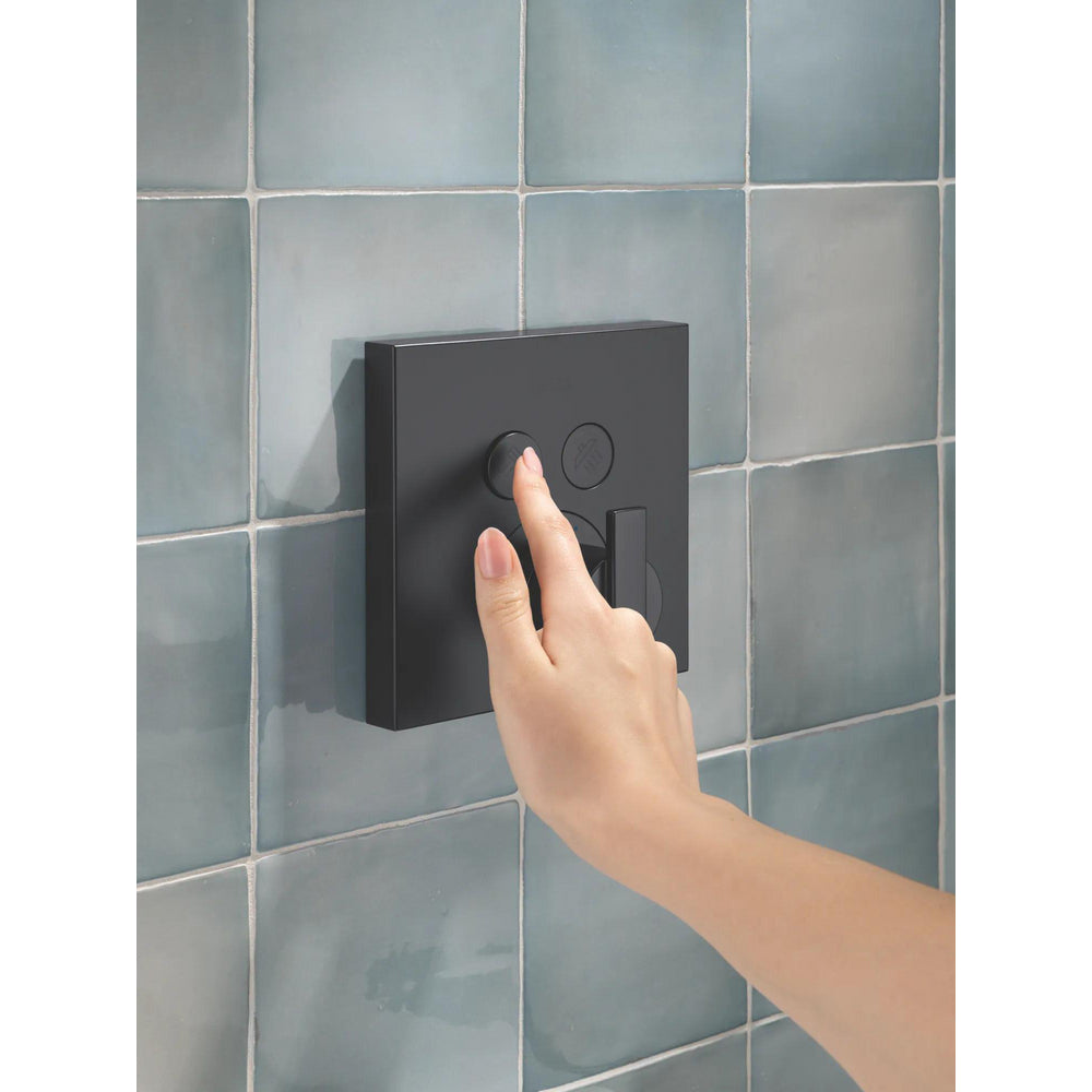 Delta SelectChoice Ara Angular Modern Push-Button Shower Trim - T37T267