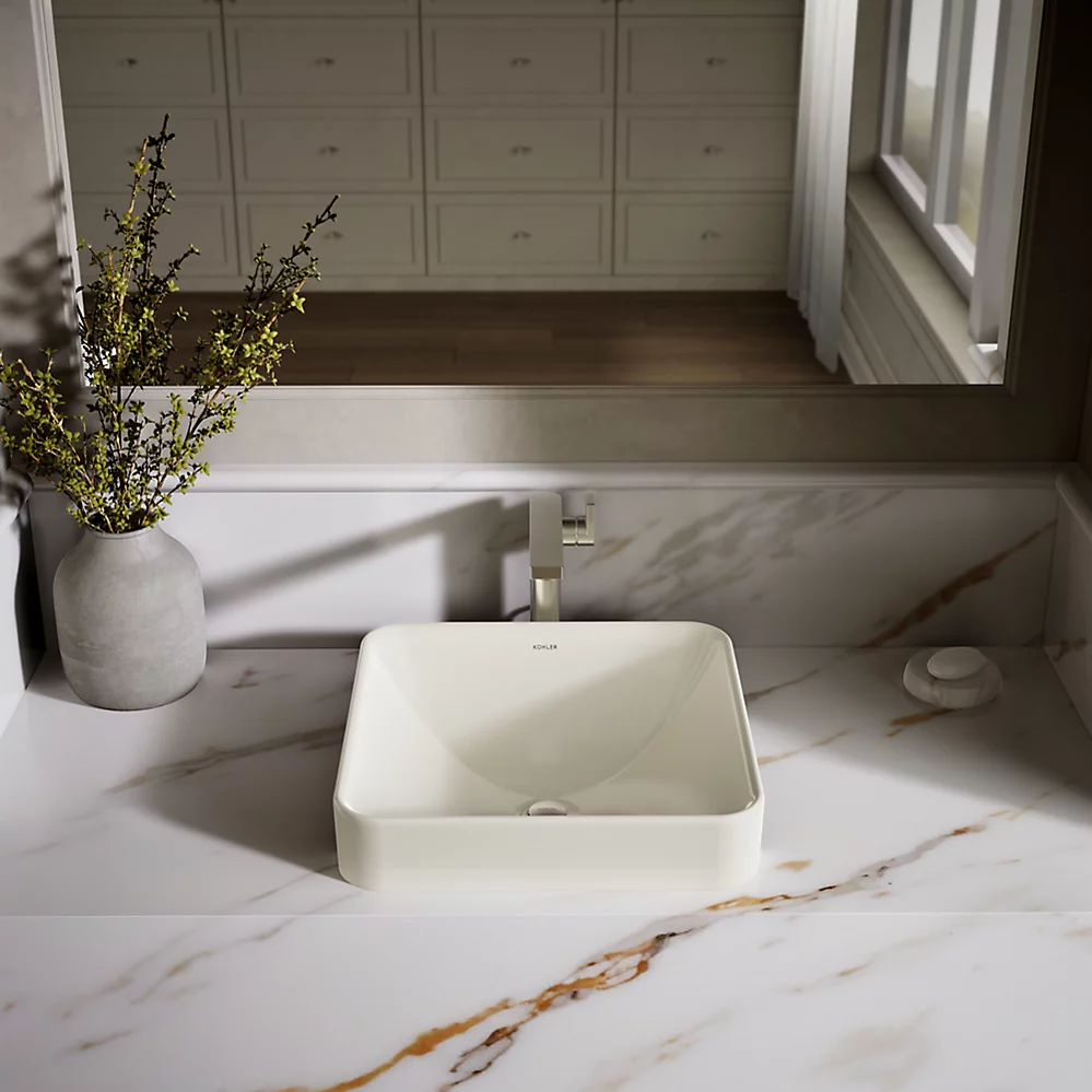 Kohler Vox 16-1/4" Square Vessel Bathroom Sink K-2661