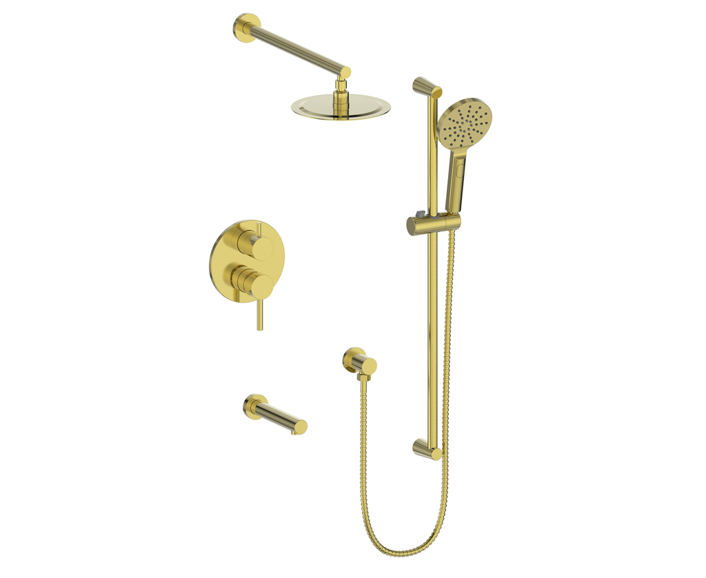 Vogt Wörgl 3-Way Pressure Balanced Shower System With Trim Only - TM.WL.310.310