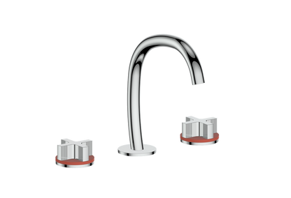 Vogt Mond 8" C.C. Lavatory Faucet With Pop-Up Drain - Cross Handle - BF.M3.1331