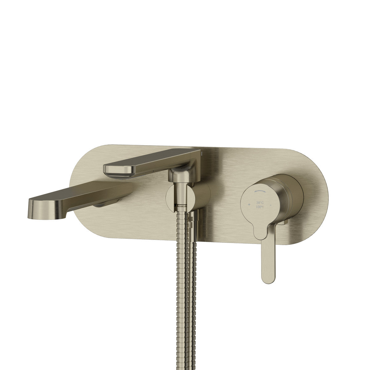 Riobel Nibi Wall Mount Thermostatic/Pressure Balance Tub Filler Trim - TNB21