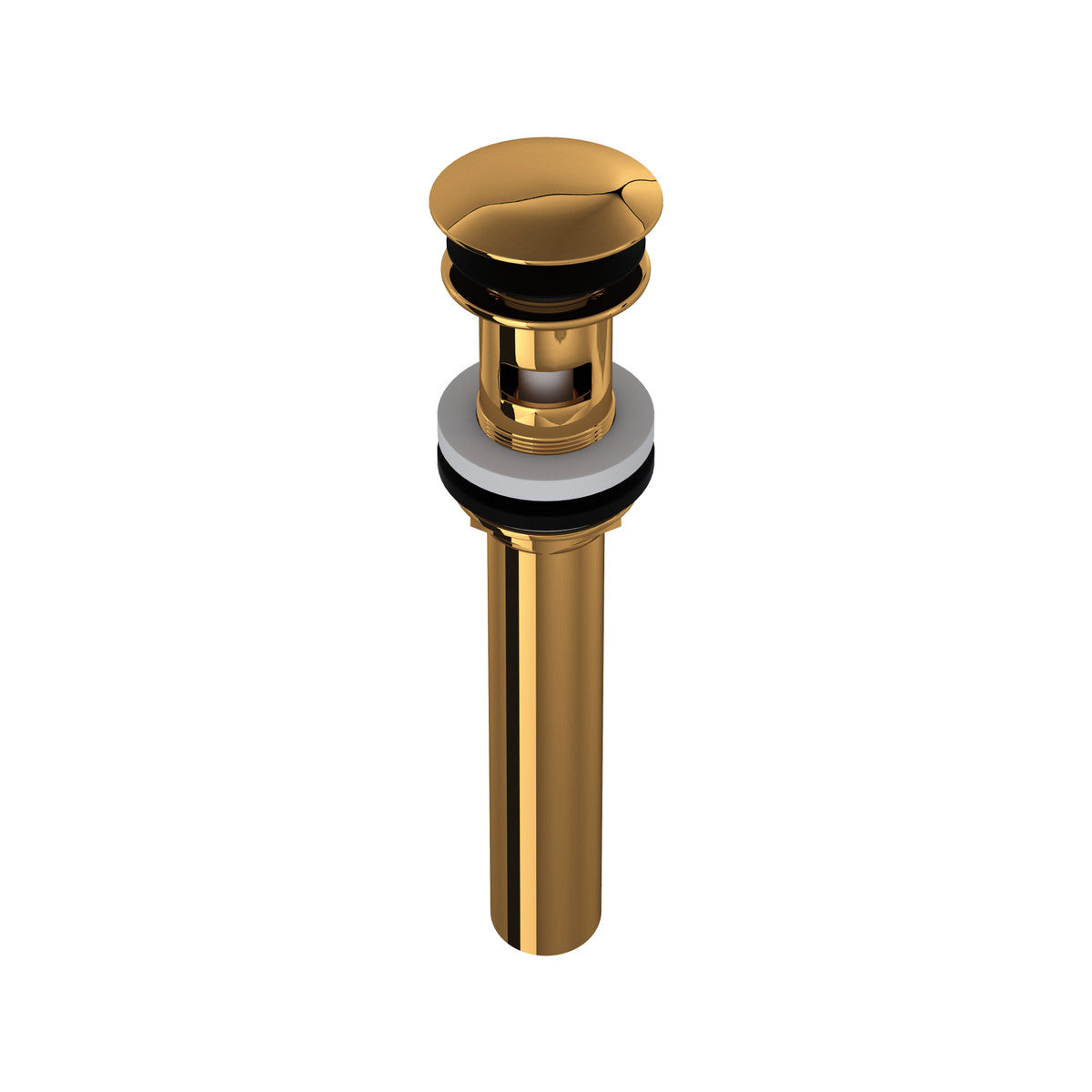 Rohl Lavatory Push Drain With Overflow With 6 Inch Tailpiece - 5447