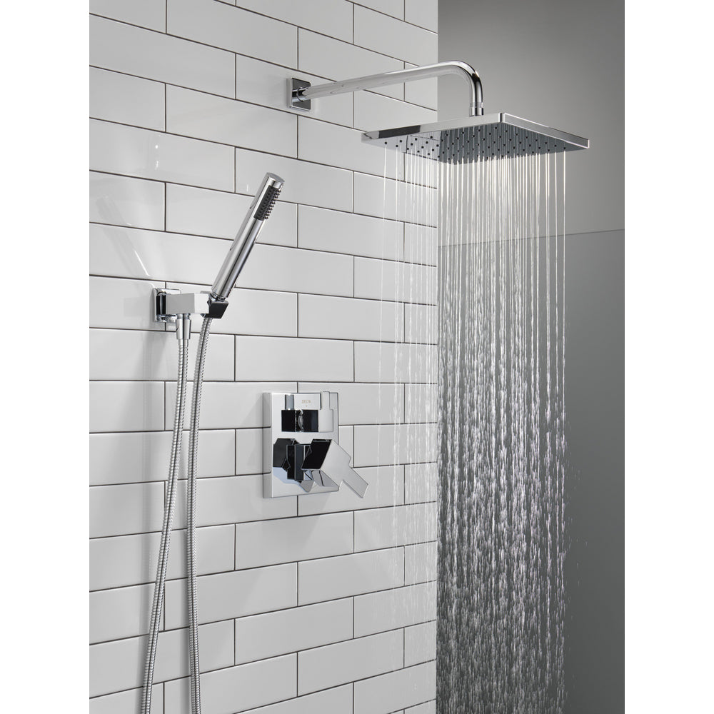Delta T342701 Modern Monitor 14 Series Angular Raincan Shower Trim with Hand Shower