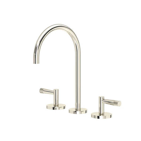 Rohl Amahle Widespread Lavatory Faucet With C-Spout & Lever Handles - AM08D3LM