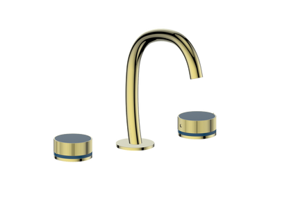Vogt Mond 8" C.C. Lavatory Faucet With Pop-Up Drain - Moon Handle - BF.M1.1331