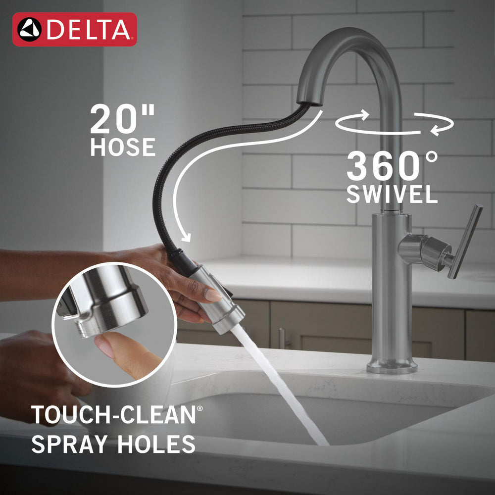 Delta Altado Pulldown Bar/Prep Faucet - 9986