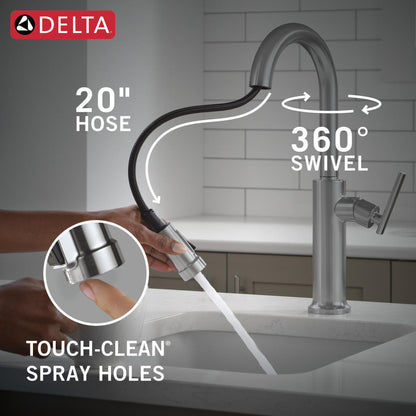 Delta Altado Pulldown Bar/Prep Faucet - 9986