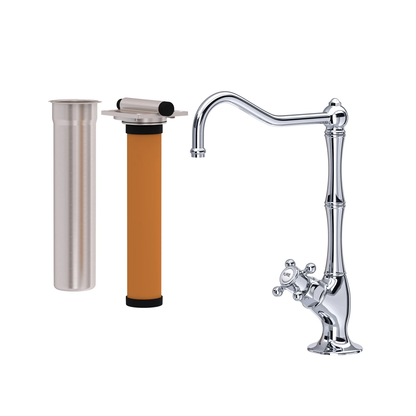 Rohl Acqui Filter Kitchen Faucet Kit Cross Handles - AKIT1435XM-2