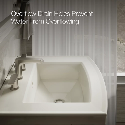 Kohler Archer 24" Rectangular Pedestal Bathroom Sink