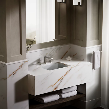 Kohler Verticyl 19-3/4" Rectangular Undermount Bathroom Sink - K-2882