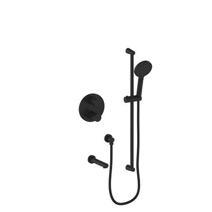 Vogt Wörgl 2-Way Thermostatic Shower System With Rough-In Valve - SET.WL.220.500