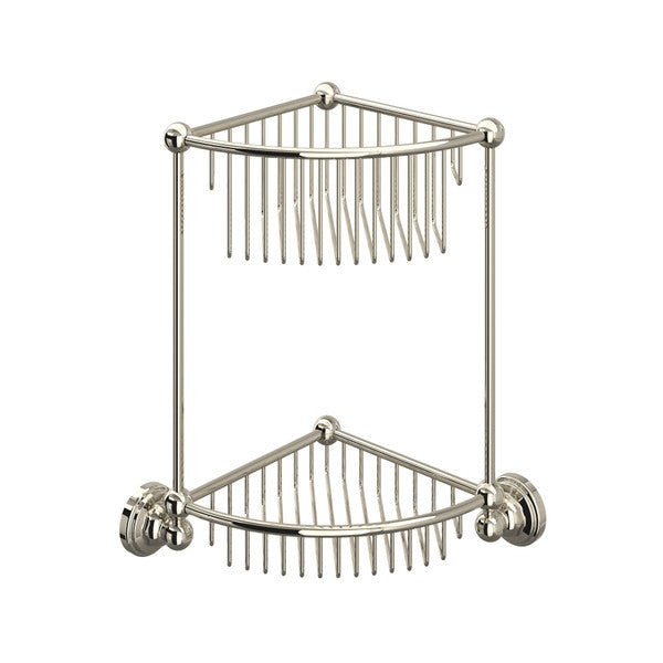 Perrin & Rowe Two Tier Corner Basket U.6959