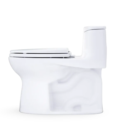 TOTO NEW Ultramax Low Profile One-Piece Toilet - 1.28 GPF Universal Height Washlet+ Connection Less Seat