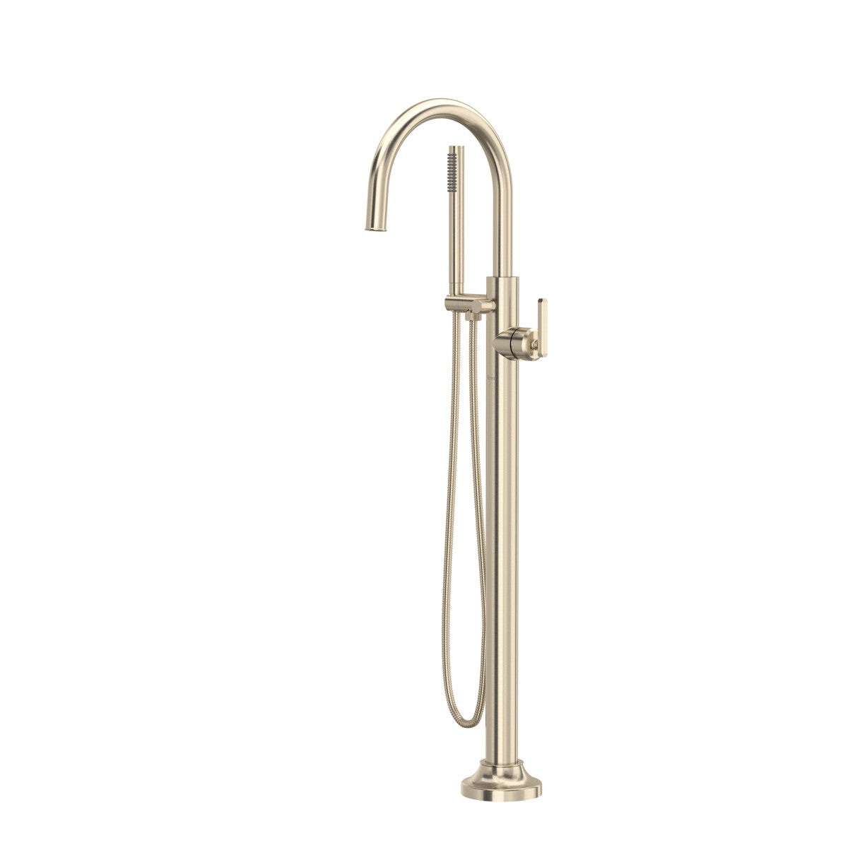 Rohl Apothecary Single Hole Floor Mount Tub Filler Trim - TAP05HF1LM