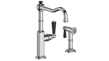 Vogt Carinthia 2-Hole Kitchen Faucet With Side Spray