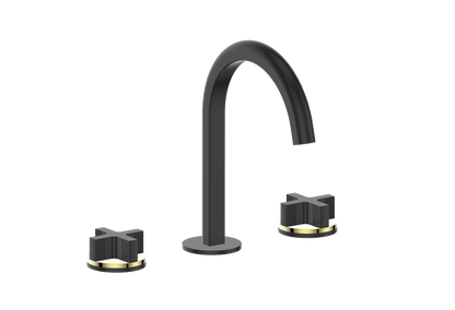 Vogt Mond 8" C.C. Lavatory Faucet With Pop-Up Drain - Cross Handle