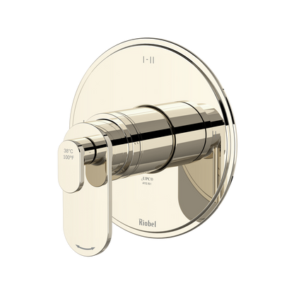 Riobel Arca 1/2" Thermostatic And Pressure Balance Trim With Up to 3 Functions