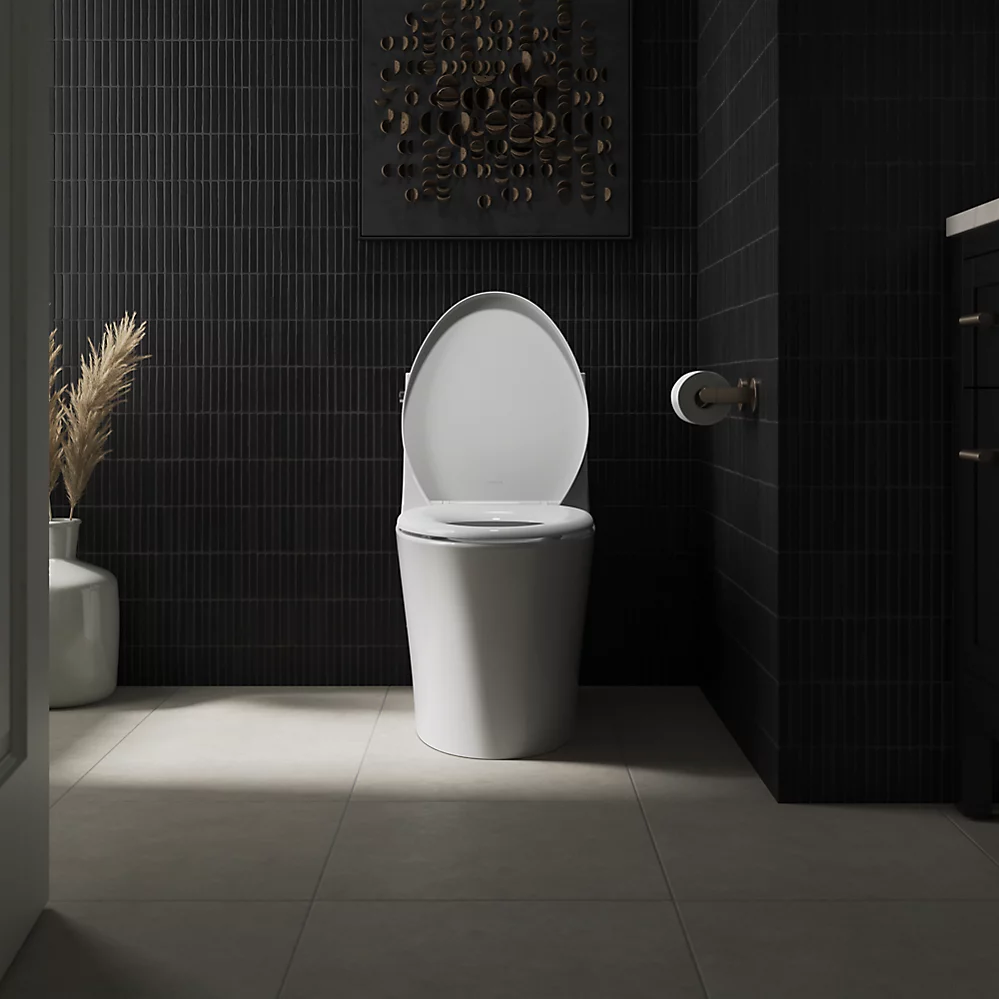 Kohler Impro ReadyLatch Quiet-Close Elongated Toilet Seat - K-26801-0