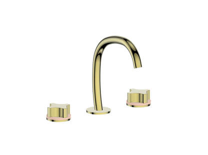 Vogt Mond 8" C.C. Lavatory Faucet With Pop-Up Drain - Crescent Handle - BF.M2.1331