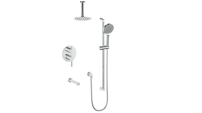 Vogt Wörgl 3-Way Pressure Balanced Shower System With Trim Only - TM.WL.310.310