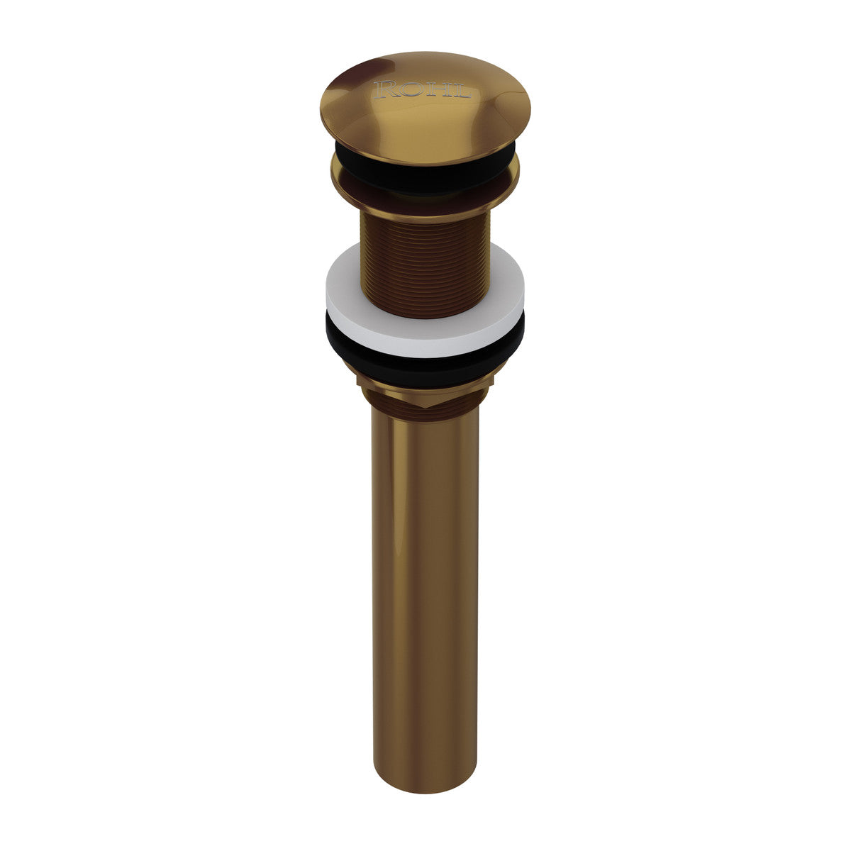 Rohl Lavatory Push Drain Without Overflow With 6 Inch Tailpiece - 5445