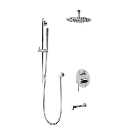 Kodaen Noho Three Way Pressure Balanced Shower System - Kit 1 - With Rough-In