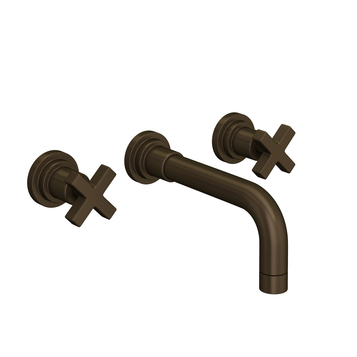 Rohl Lombardia Wall Mount Lavatory Faucet Trim Cross Handles - A2207XMTO-2