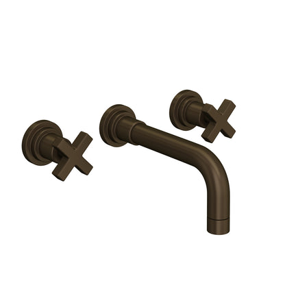 Rohl Lombardia Wall Mount Lavatory Faucet Trim Cross Handles - A2207XMTO-2