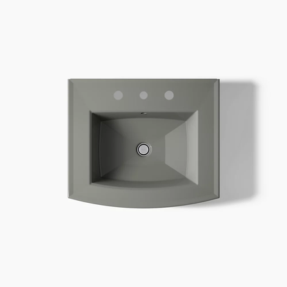 Kohler Archer 24" Rectangular Pedestal Bathroom Sink
