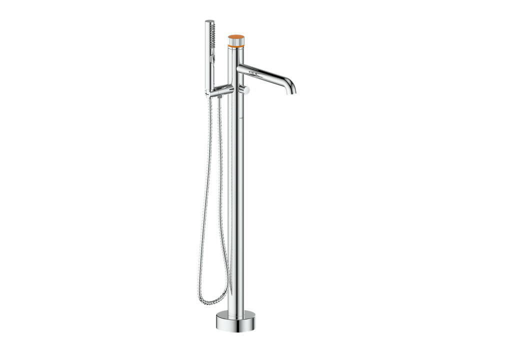 Vogt Mond High-Flow Floor-Mount Tub Filler