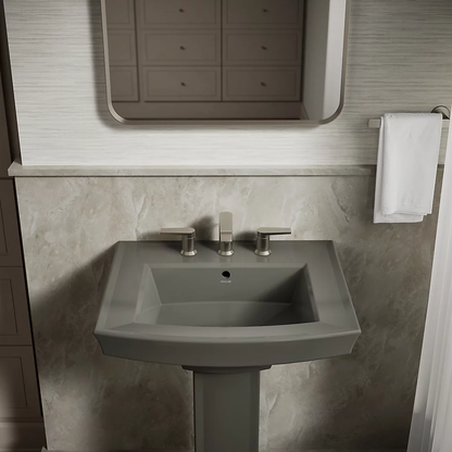 Kohler Archer 24" Rectangular Pedestal Bathroom Sink