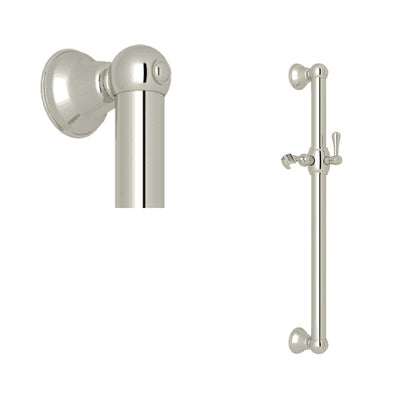Rohl 24" Grab Bar With Sliding Handshower Holder - 1271