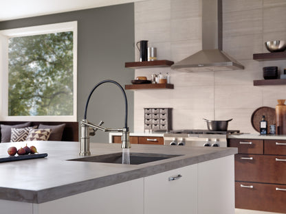 Brizo Artesso Single Handle Articulating Kitchen Faucet