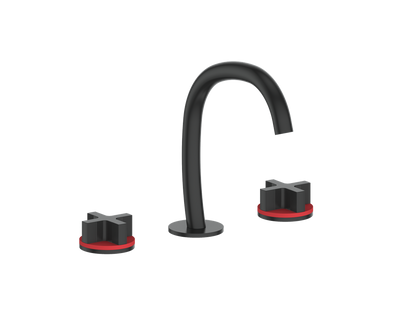 Vogt Mond 8" C.C. Lavatory Faucet With Pop-Up Drain - Cross Handle - BF.M3.1331