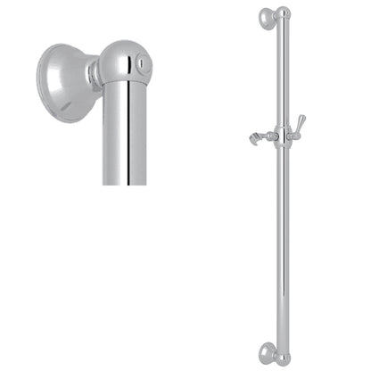 Rohl 36" Grab Bar With Sliding Handshower Holder - 1270