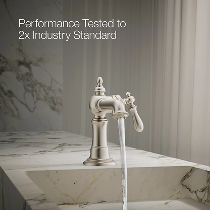 Kohler Artifacts Single-Handle Bathroom Sink Faucet, 1.2 GPM