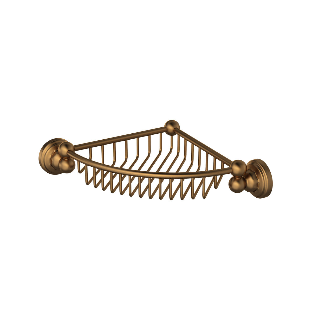 Perrin & Rowe Edwardian Wall Mount Corner Basket