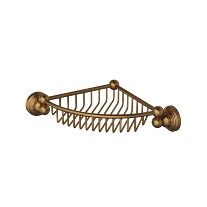 Perrin & Rowe Edwardian Wall Mount Corner Basket