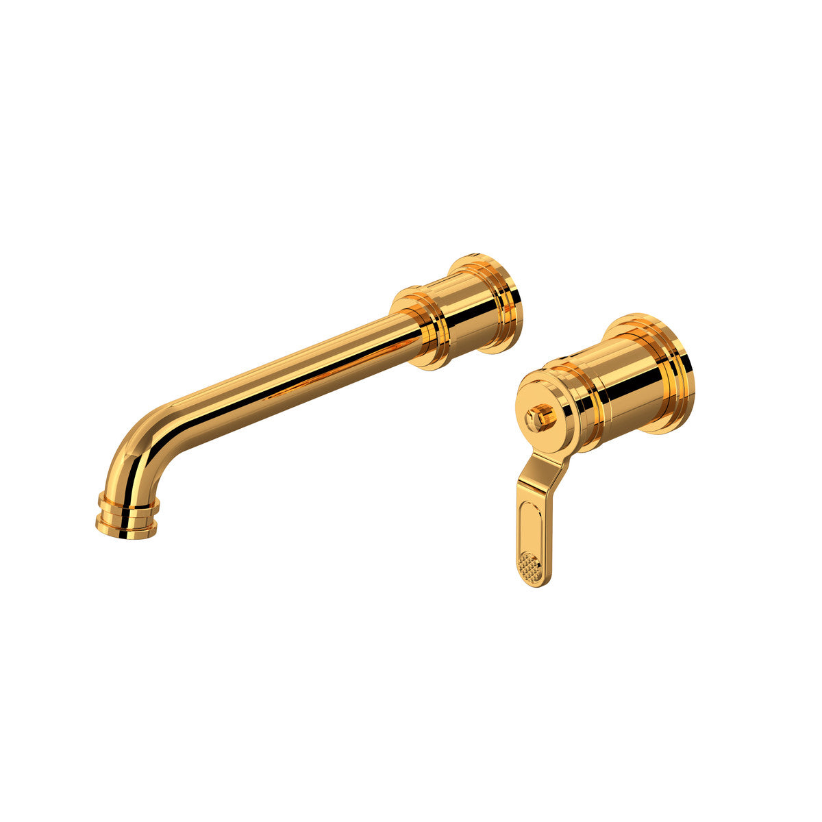 Perrin & Rowe Armstrong Wall Mount Lavatory Faucet Trim Only Single Lever Handle