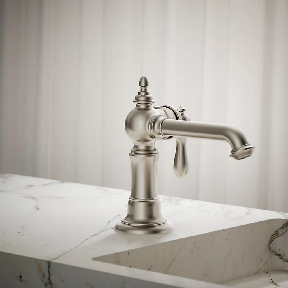 Kohler Artifacts Single-Handle Bathroom Sink Faucet, 1.2 GPM