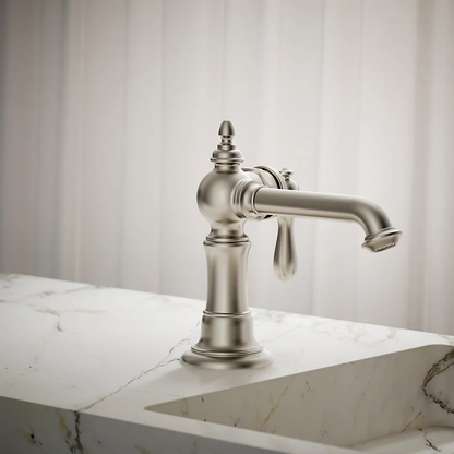 Kohler Artifacts Single-Handle Bathroom Sink Faucet, 1.2 GPM