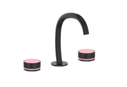 Vogt Mond 8" C.C. Lavatory Faucet With Pop-Up Drain - Moon Handle - BF.M1.1331