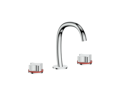 Vogt Mond 8" C.C. Lavatory Faucet With Pop-Up Drain - Crescent Handle - BF.M2.1331