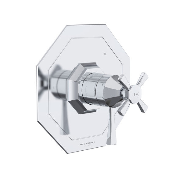 Perrin & Rowe Deco 1/2" Therm & Pressure Balance Trim With 5 Functions (Share) U.TDC45W1LS