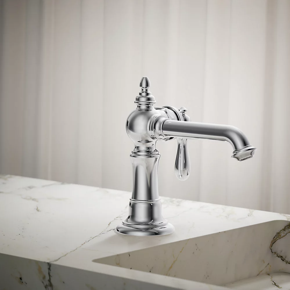 Kohler Artifacts Single-Handle Bathroom Sink Faucet, 1.2 GPM