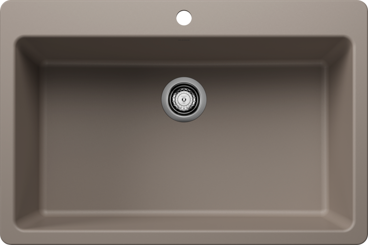 Blanco Liven 33 Super Single Dual Mount Kitchen Sink