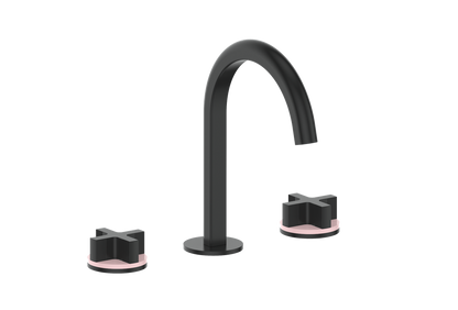 Vogt Mond 8" C.C. Lavatory Faucet With Pop-Up Drain - Cross Handle