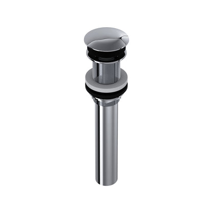 Rohl Lavatory Push Drain Without Overflow With 6 Inch Tailpiece - 5445