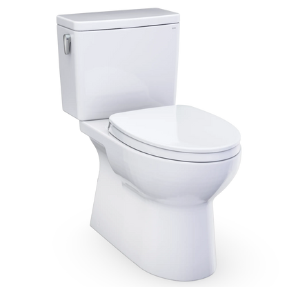 TOTO NEW Glaston Two-Piece Toilet - 1.28 GPF Universal Height, Washlet+ Connection
