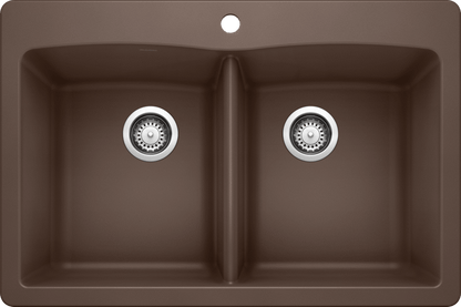 Blanco Diamond 210 Silgranit Dual Mount Kitchen Sink